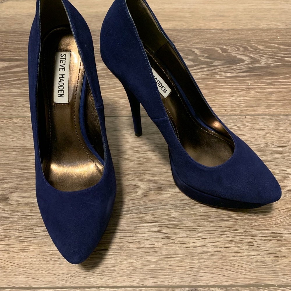 Royal blue Steve Madden Heels
